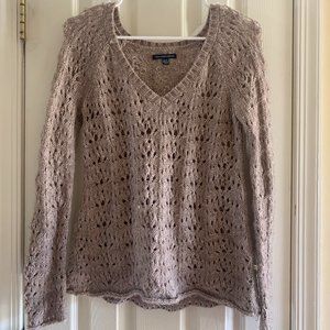 American Eagle V-Neck Knit Sweater